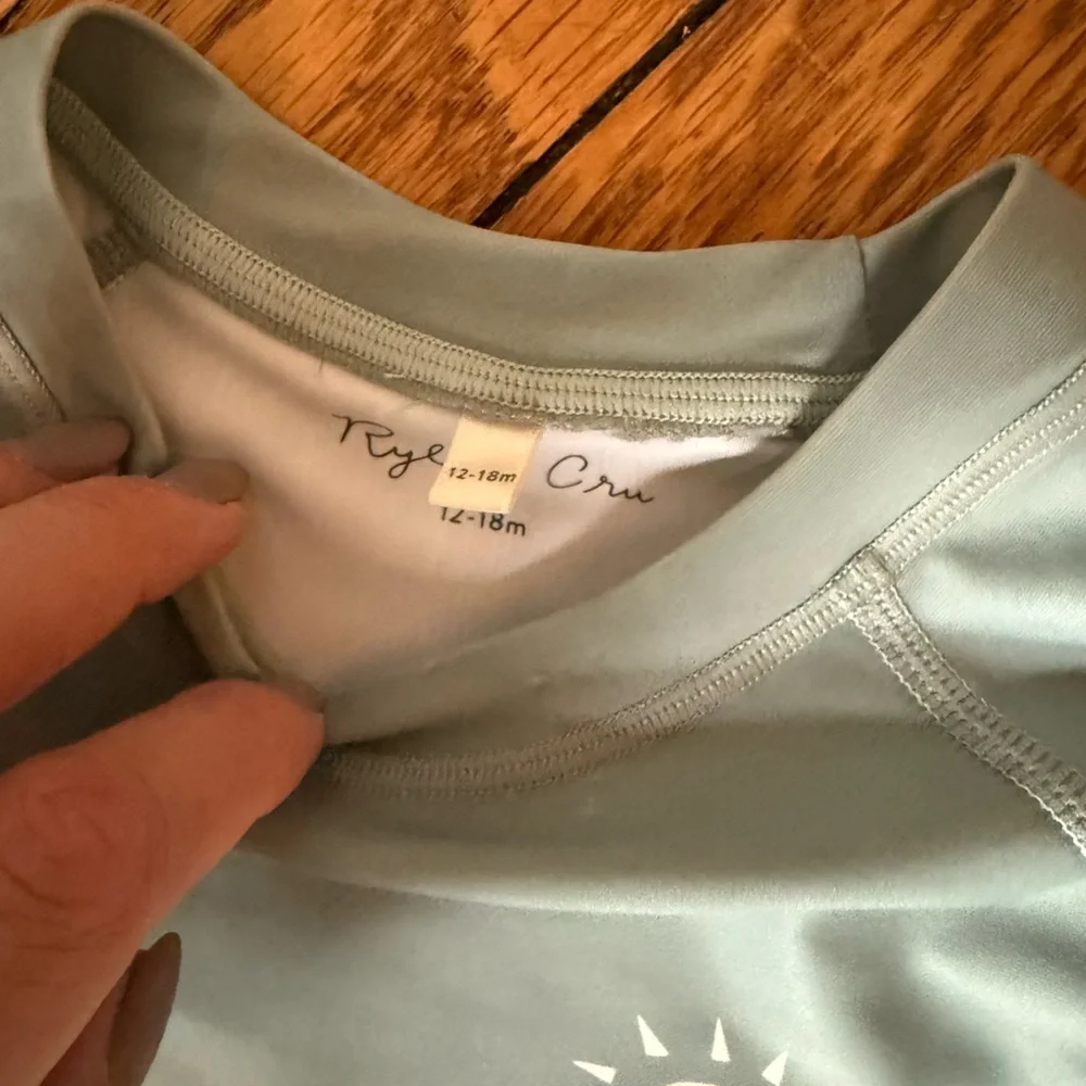 Rylee + Cru Long Sleeve Rash Guard - Size 12-18 Months - NWOT